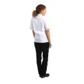 Whites Chicago Unisex Chefs Jacket Short Sleeve White - Image 3