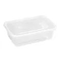 Fiesta Recyclable Plastic Microwavable Containers with Lid Medium 650ml (Pack of 250) - Image 2