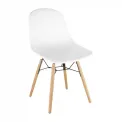 Bolero Arlo Side Chair White (Pack of 2) - Image 1