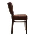 Oregon Dining Chair with Bison Espresso Vinyl (Pack of 2) - Image 3