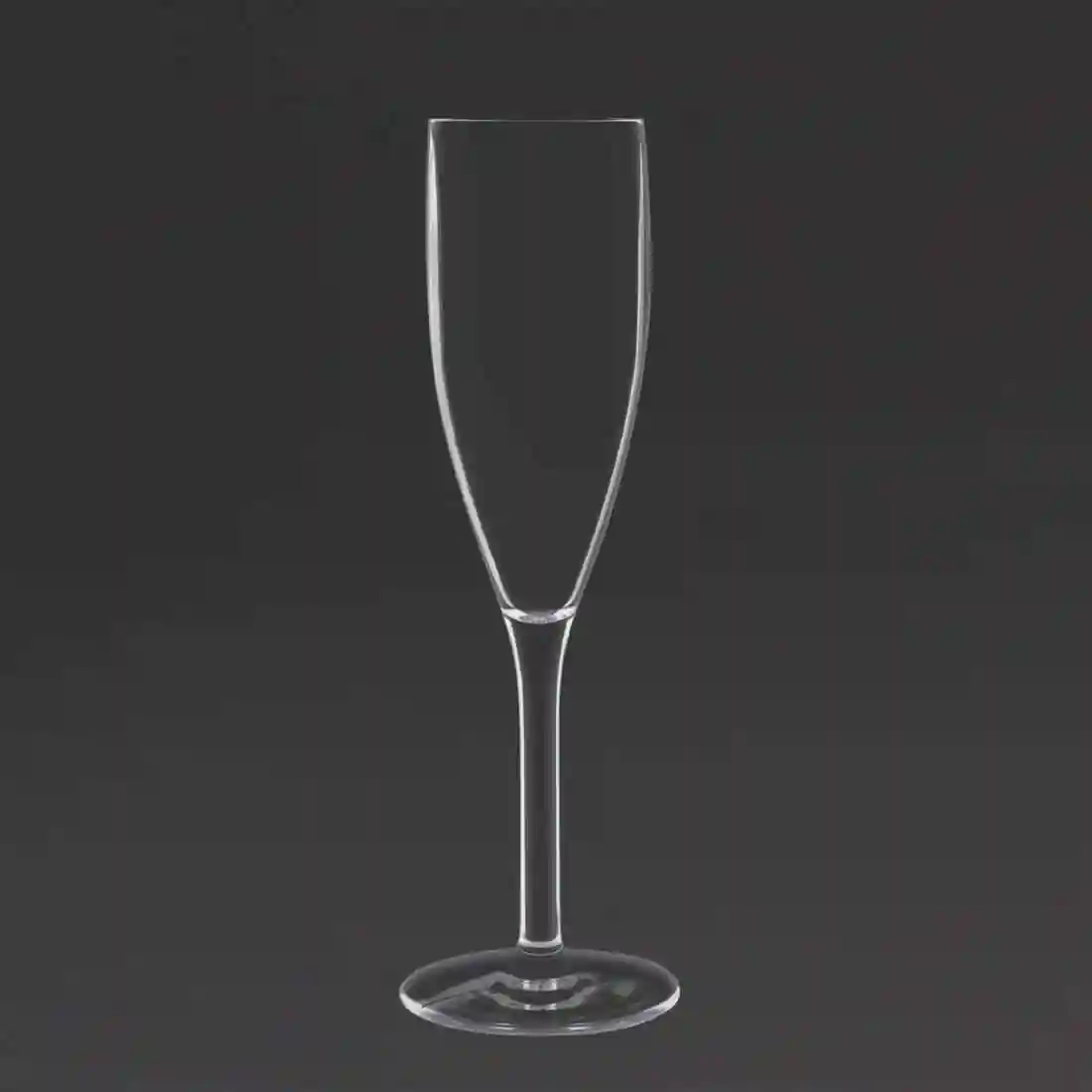 Olympia Kristallon Polycarbonate Champagne Flutes 210ml (Pack of 12) - Image 5