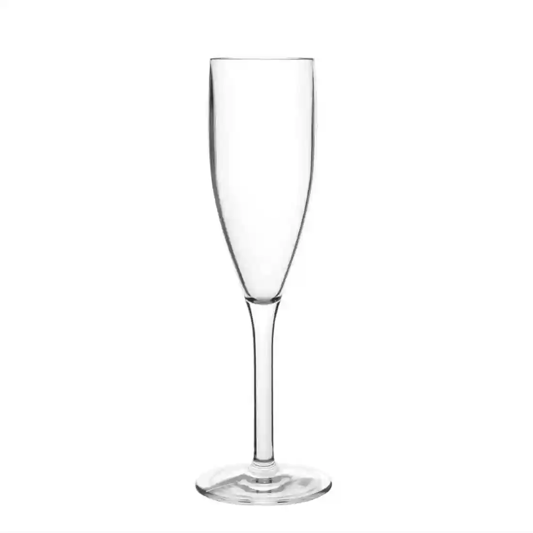 Olympia Kristallon Polycarbonate Champagne Flutes 210ml (Pack of 12) - Image 2