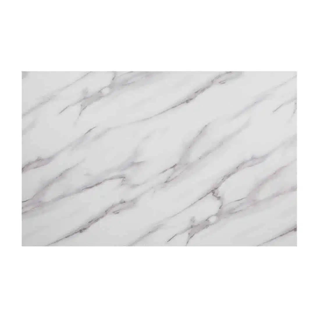 Bolero Pre-Drilled Rectangular Table Top Marble Effect 700mm - Image 2