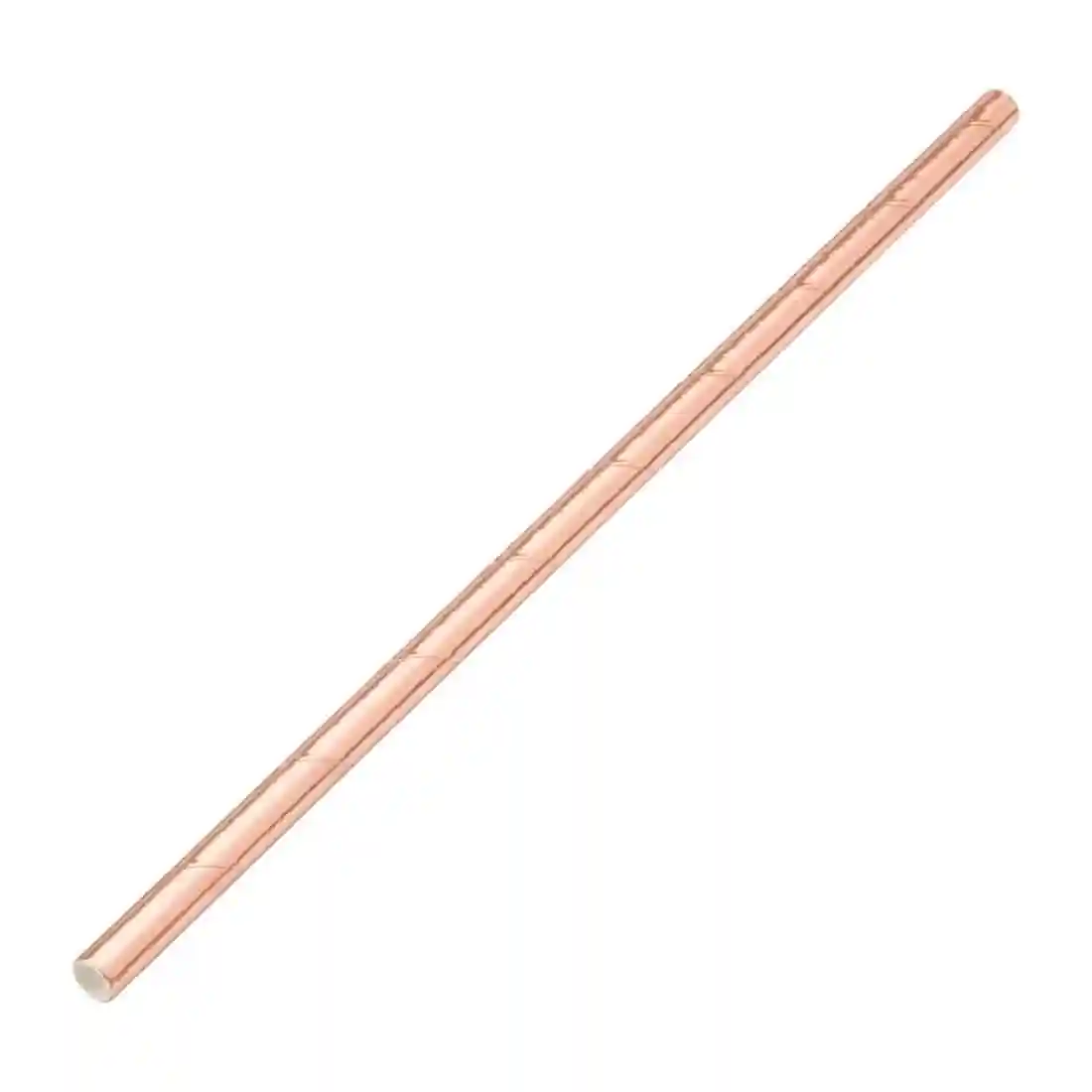 Utopia Biodegradable Paper Straws Copper (Pack of 250) - Image 1