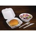Fiesta Compostable Bagasse Burger Boxes with Bottom Ridges 153mm (Pack of 500) - Image 9