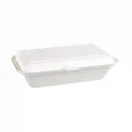 Fiesta Compostable Bagasse Hinged Food Containers 248mm - Image 2