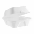 Vegware Compostable Bagasse Burger Boxes 152mm (Pack of 500) - Image 1