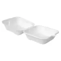 Vegware Compostable Bagasse Burger Boxes 152mm (Pack of 500) - Image 4