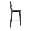 Bolero Windsor Aluminium Black High Stools (Pack of 2) - Image 2
