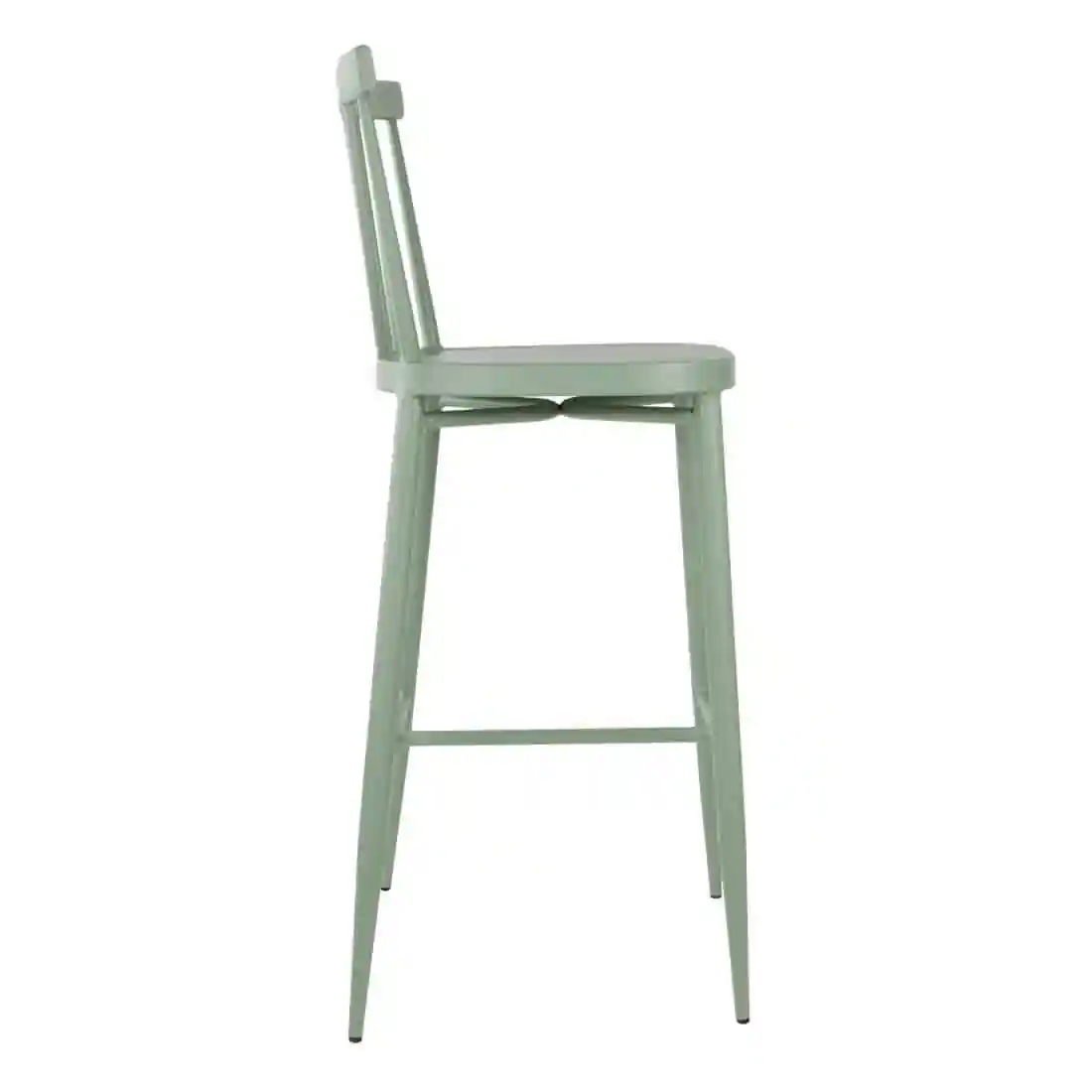 Bolero Windsor Aluminium Green High Stools (Pack of 2) - Image 2