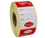 Takeaway Food Safe Delivery Labels - 50 x 130mm - Image 2