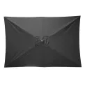 Bolero Seville Square Parasol 2x3m Black - Image 2
