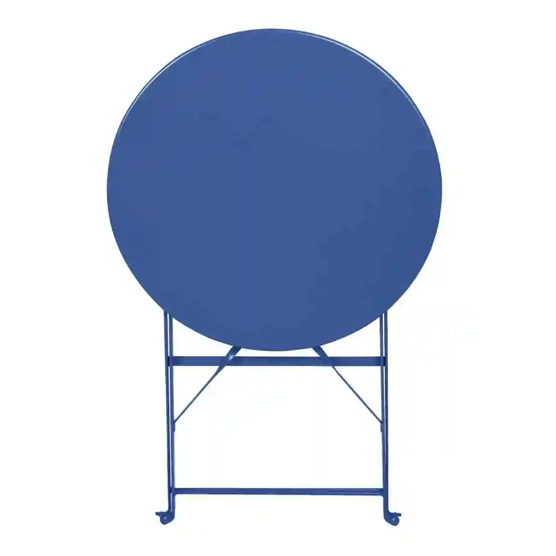 Bolero Perth Pavement Style Round Table Dark Navy - Image 2