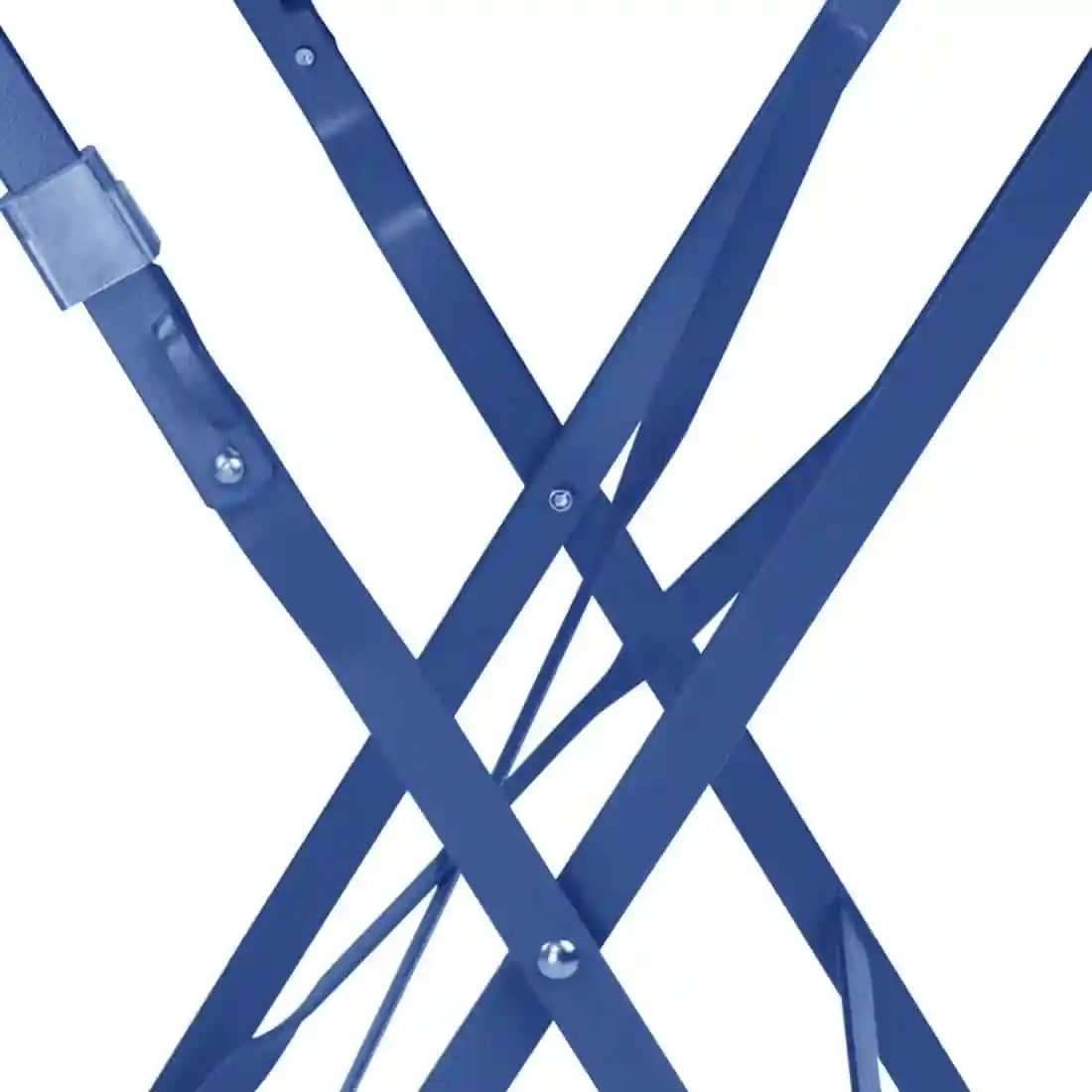 Bolero Perth Pavement Style Round Table Dark Navy - Image 4