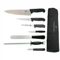 Victorinox 25cm Chefs Knife with Hygiplas and Vogue Knife Set - Image 1
