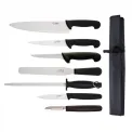 Hygiplas 7 Piece Knife Starter Set With 26.5cm Chef Knife and Roll Bag - Image 1