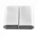 Olympia Curved Stainless Steel Menu Card Holder - f778 - Smart Hospitality Supplies