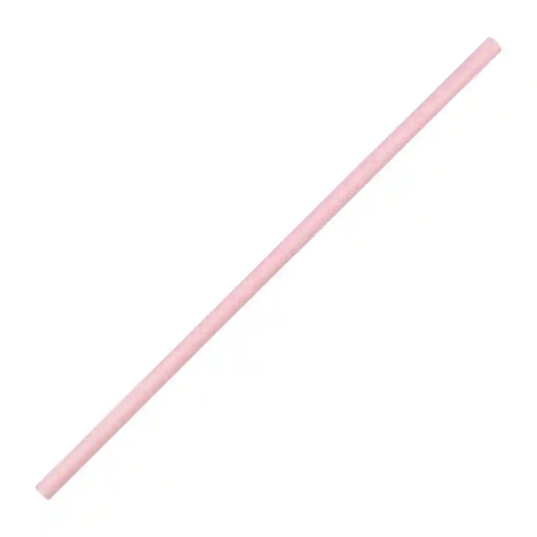 Fiesta Compostable Paper Straws Pink (Pack of 250) - Image 1