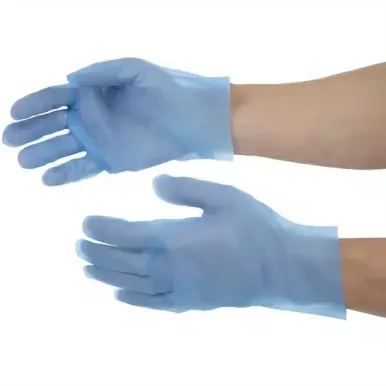 Nisbets Essentials Powder-Free TPE Gloves Blue