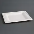 Fiesta Compostable Bagasse Square Plates 159mm (Pack of 50) - Image 2