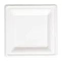 Fiesta Compostable Bagasse Square Plates 159mm (Pack of 50) - Image 3