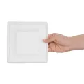 Fiesta Compostable Bagasse Square Plates 159mm (Pack of 50) - Image 5