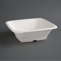 Fiesta Compostable Bagasse Square Bowls 24oz (Pack of 50) - Image 1