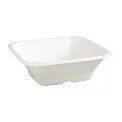 Fiesta Compostable Bagasse Square Bowls 24oz (Pack of 50) - Image 2
