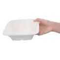 Fiesta Compostable Bagasse Square Bowls 24oz (Pack of 50) - Image 3
