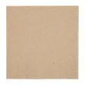 Fiesta Recyclable Recycled Cocktail Napkin Kraft 24x24cm 2ply 1/4 Fold (Pack of 4000) - Image 1