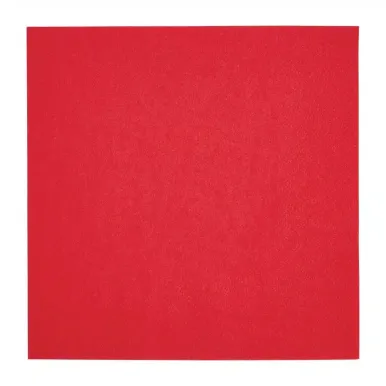 Fiesta Recyclable Lunch Napkin Red 33x33cm 2ply 1/4 Fold (Pack of 2000)