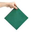 Fiesta Recyclable Dinner Napkin Dark Green 40x40cm 2ply 1/4 Fold (Pack of 2000) - Image 3