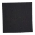 Fiesta Recyclable Dinner Napkin Black 40x40cm 2ply 1/4 Fold (Pack of 2000) - Image 1