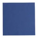 Fiesta Recyclable Dinner Napkin Dark Blue 40x40cm 3ply 1/4 Fold (Pack of 1000) - Image 1
