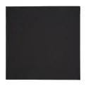 Fiesta Recyclable Dinner Napkin Black 40x40cm 3ply 1/4 Fold (Pack of 1000) - Image 1