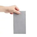 Fiesta Recyclable Premium Tablin Dinner Napkin Grey 40x40cm Airlaid 1/8 Fold (Pack of 500) - Image 3