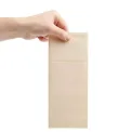 Fiesta Recyclable Premium Tablin Dinner Napkin Cream 48x40cm Airlaid Pocket Fold (Pk 400) - Image 3