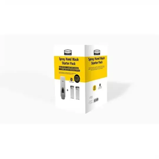 Rubbermaid Manual Spray Liquid Lotion Hand Soap Starter Pack 800ml