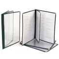 Framed Plastic Menus