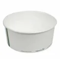 Vegware 185-Series Compostable Bon Appetit Wide PLA-lined Paper Food Bowls 48oz (Pack of 300) - Image 2