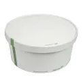 Vegware 185-Series Compostable Bon Appetit Wide PLA-lined Paper Food Bowls 48oz (Pack of 300) - Image 5