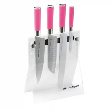 Dick Pink Spirit Knife Block Set