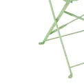 Bolero Perth Light Green Pavement Style Steel Folding Chairs (Pack of 2) - Image 3