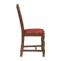 Mayfair Dining Chair with Red Diamond Padded Seat (Pack of 2) - Image 2