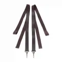 Southside Apron Spare Doghook PU strap Chocolate (2 pack)