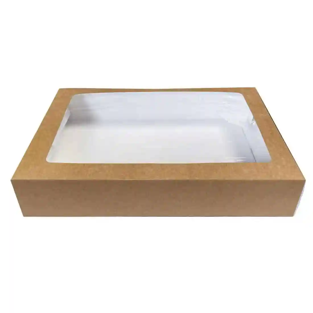Fiesta Recyclable Platter Box with PET Window Large (Pack of 25) - Image 1