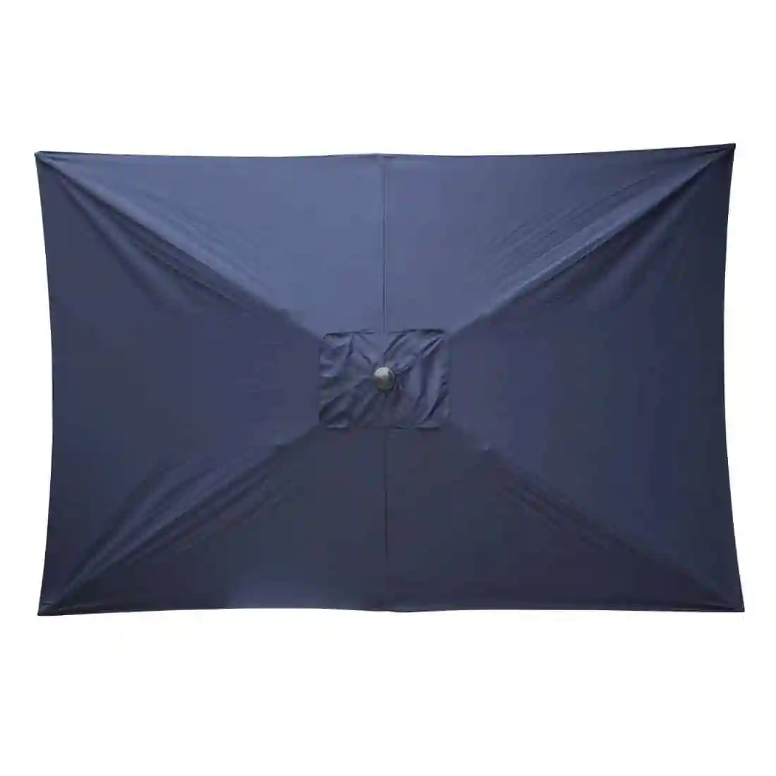 Bolero Seville Square Parasol 2x3m Navy Blue - Image 2