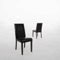 Bolero Faux Leather Dining Chair Black (Pack of 2) - Image 6