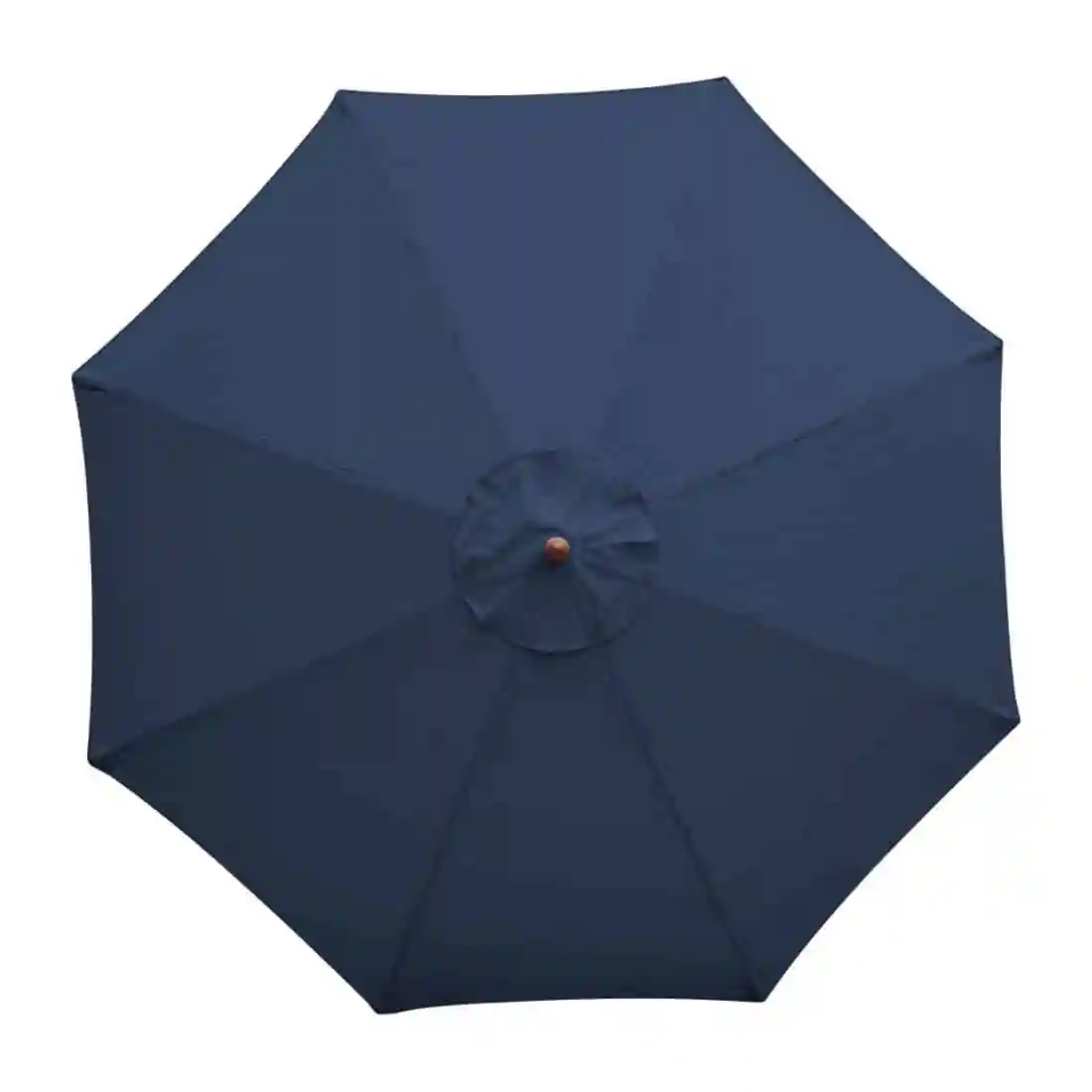 Bolero Round Parasol 2.5m Diameter Navy Blue - Image 5