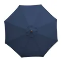Bolero Round Parasol 3m Diameter Navy Blue - Image 5